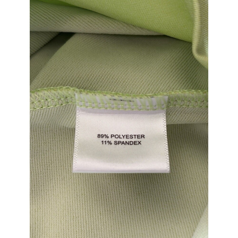 Peter Millar Perth Melange Quarter Zip Mens XXL 2XL Spritzer Green Golf Pullover - Picture 4 of 10